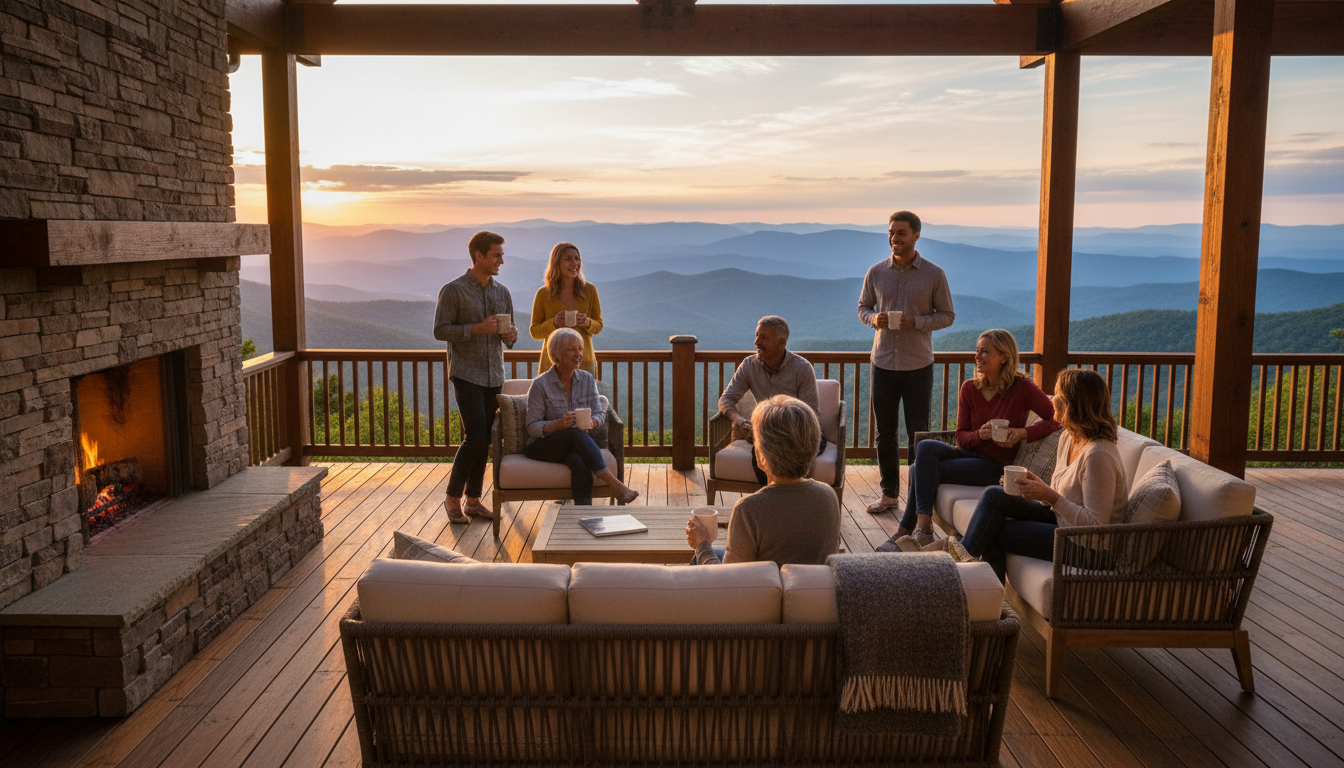 The Roost at Holler Hideaway vacation rental exterior